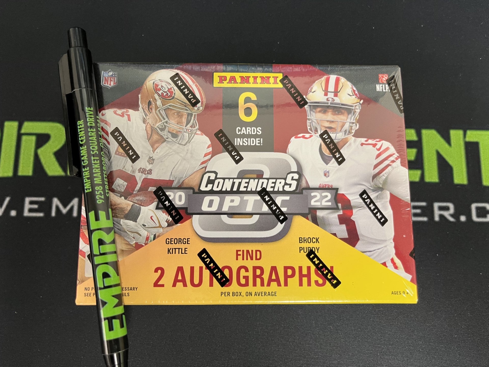 2022 Panini Contenders Optic Football Hobby Box