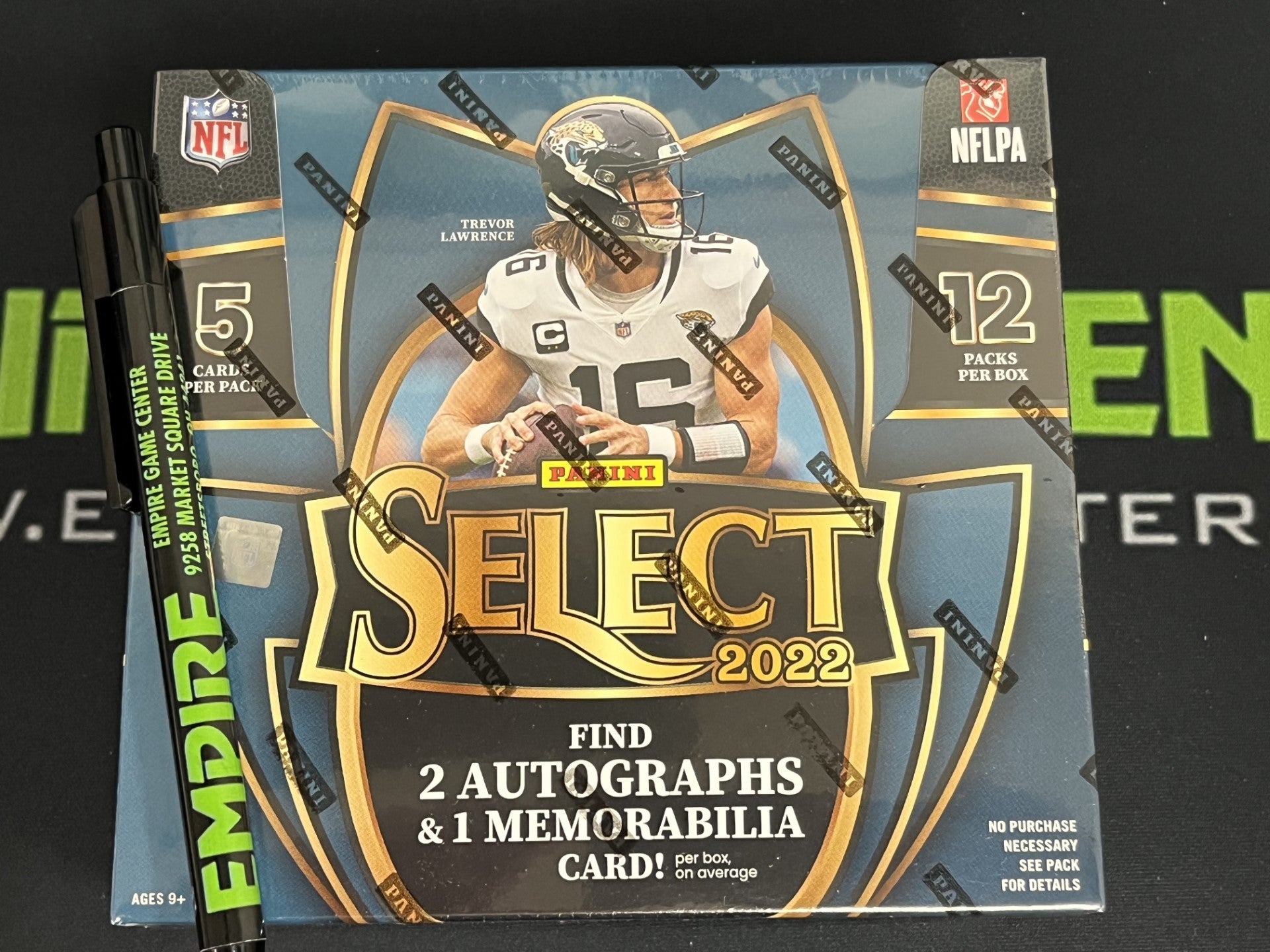 2022 Panini Select NFL Football Trading Cards Blaster Box