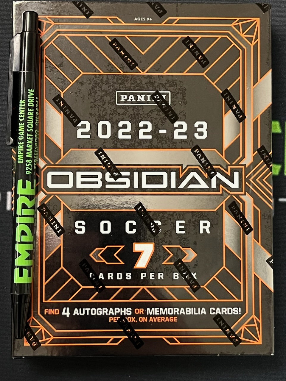 2022 Panini Obsidian Football Hobby Box