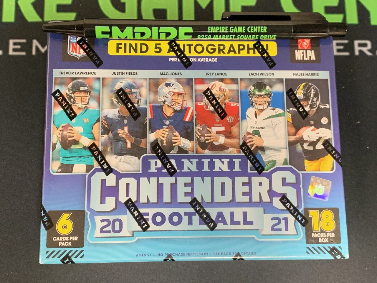 2021 Panini Contenders Football Fat Pack