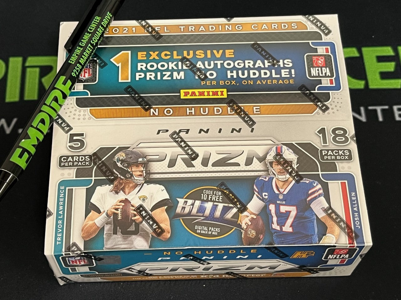 2021 Panini Prizm No Huddle Football Hobby Box