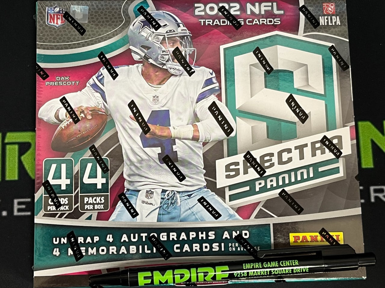 2022 Panini Spectra Football Hobby Box