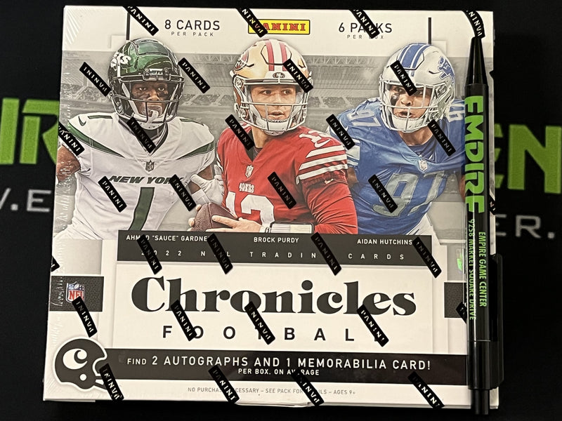 2022 Panini Chronicles Football Hobby Box
