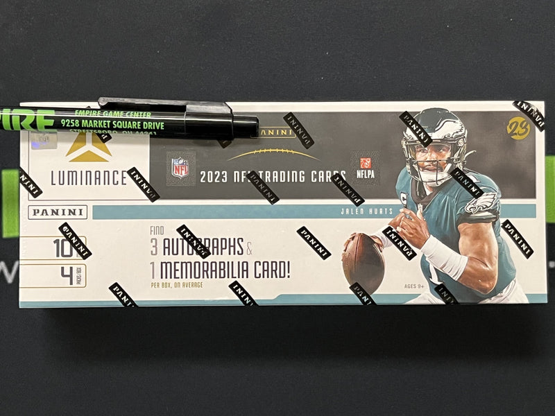 2023 Panini Luminance Football Hobby Box