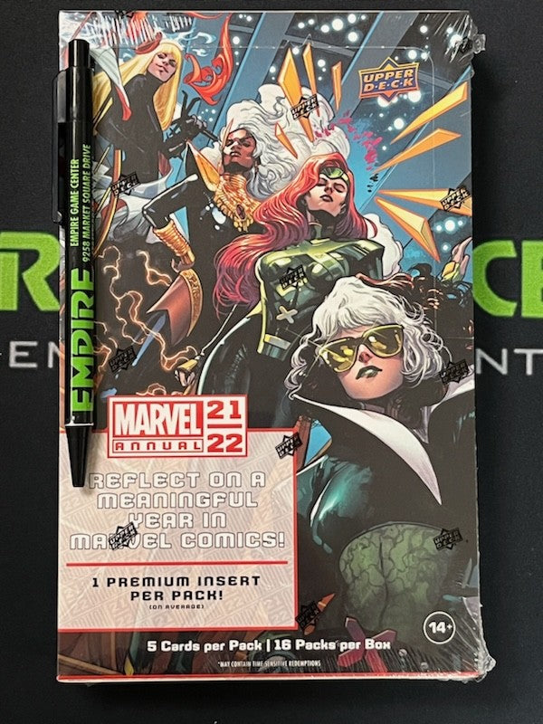 2021-22 Upper Deck Marvel Annual Hobby Box