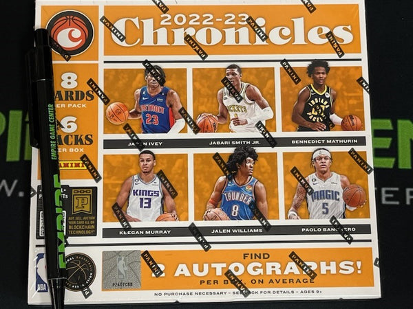 2022-23 Panini Chronicles Basketball Hobby Box