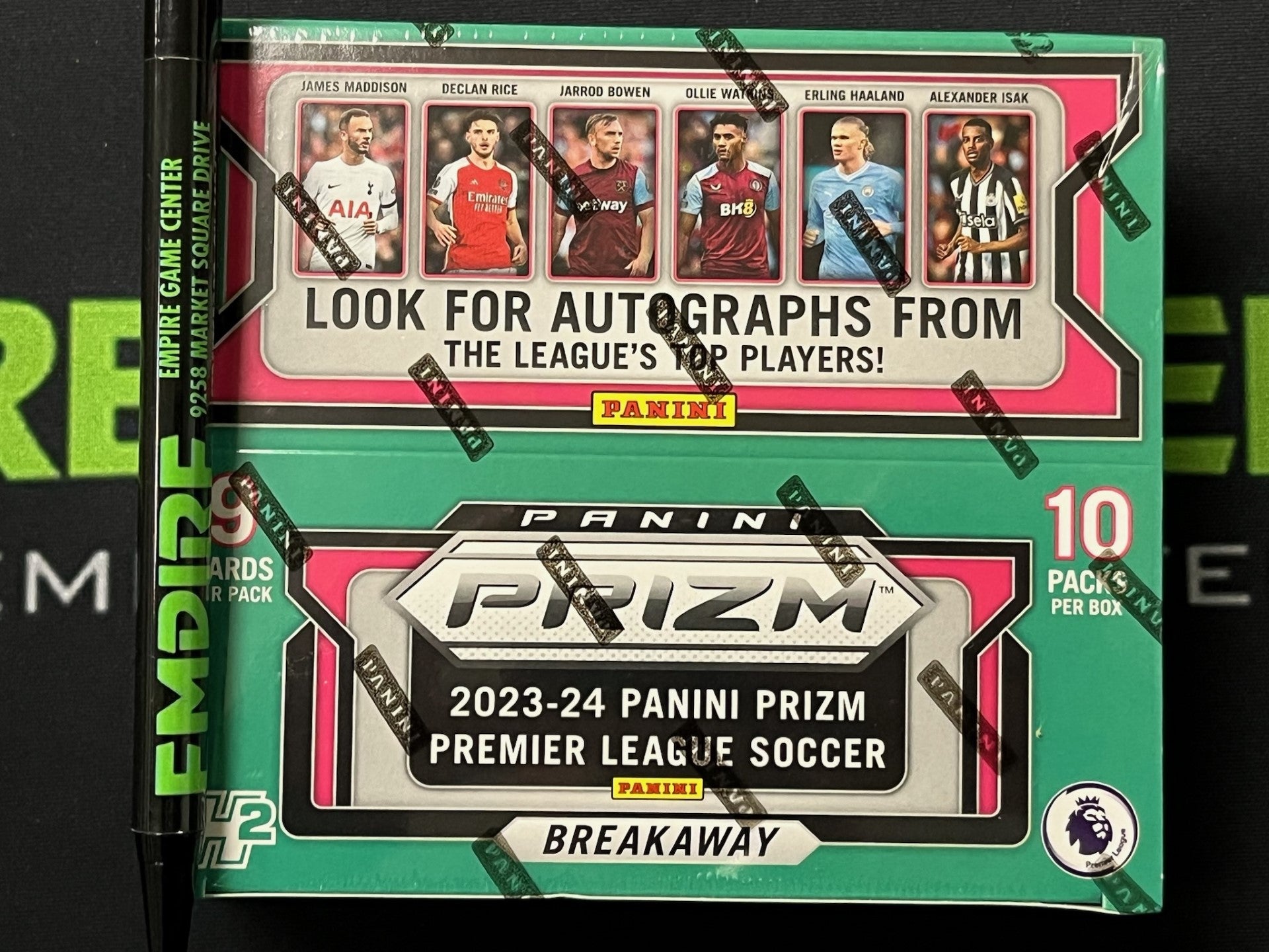 2023-24 Panini Prizm Premier League Soccer BREAKAWAY H2 Hobby Box EPL