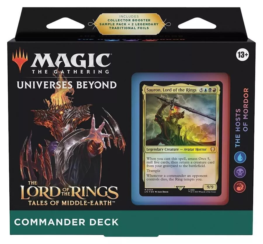 Magic: The Gathering Lord of the Rings Commander Deck - The Hosts of Mordor