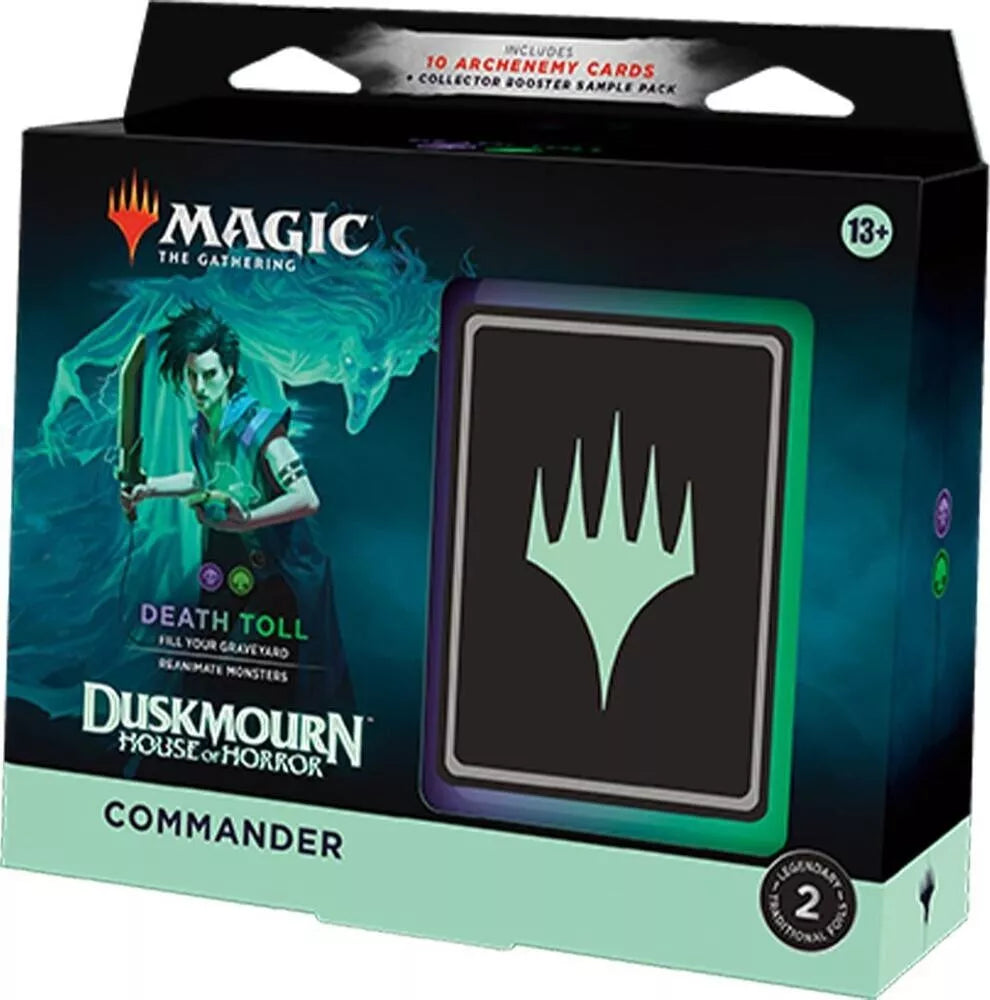 Magic: The Gathering Duskmourn: House of Horror Commander Deck - Death Toll