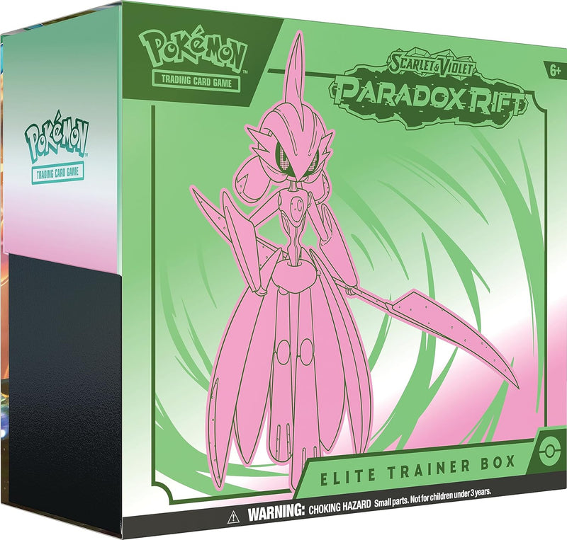 Pokemon Paradox Rift Elite Trainer Box (Iron Valiant Art)