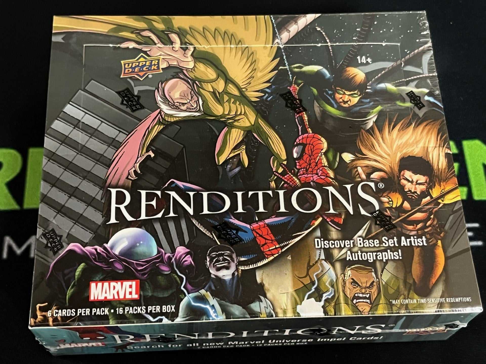 2024 Upper Deck Marvel Renditions Spider-Man Hobby Box