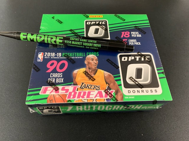 2018-19 Panini Donruss Optic Basketball Fast Break Box