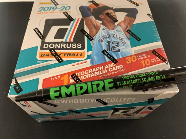 2019-20 Panini Donruss Basketball Hobby Box - Factory Sealed!