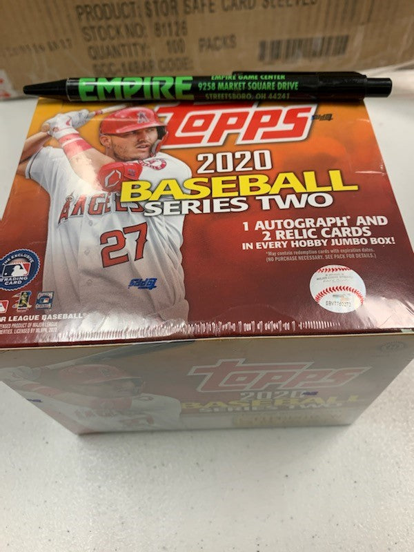2020 Topps Series Two MLB Hobby JUMBO Box (Series 2)