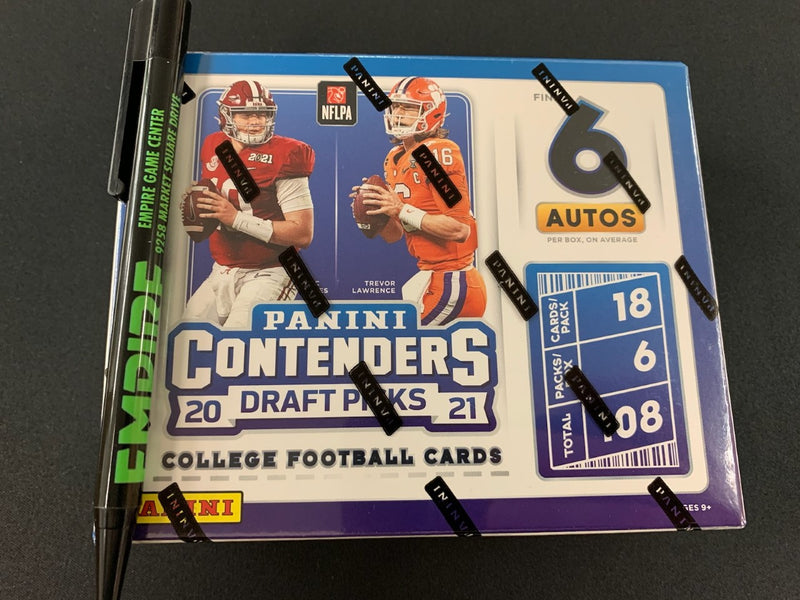 2021 Panini Contenders Draft Picks Football Hobby Box - Factory Sealed!