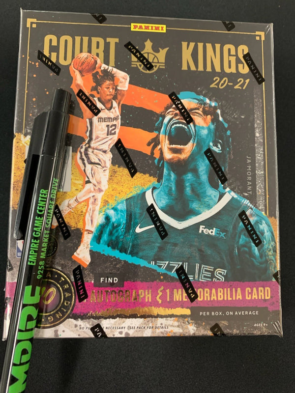 2020-21 Panini Court Kings Basketball Hobby Box - Factory Sealed!