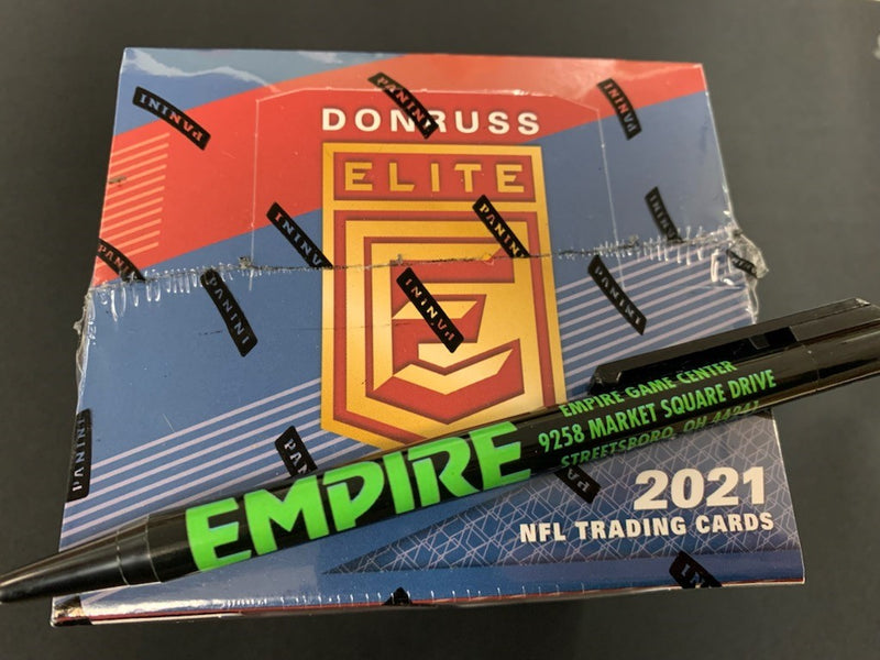 2021 Panini Donruss Elite Football Hobby Box - Factory Sealed!