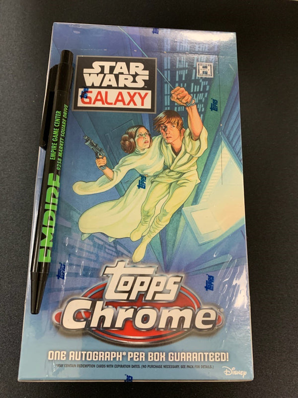 2021 Topps Chrome Star Wars Galaxy Hobby Box