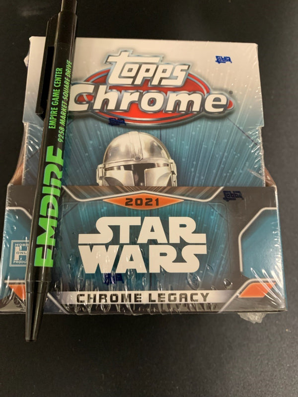 2021 Topps Chrome Star Wars Legacy Hobby Box