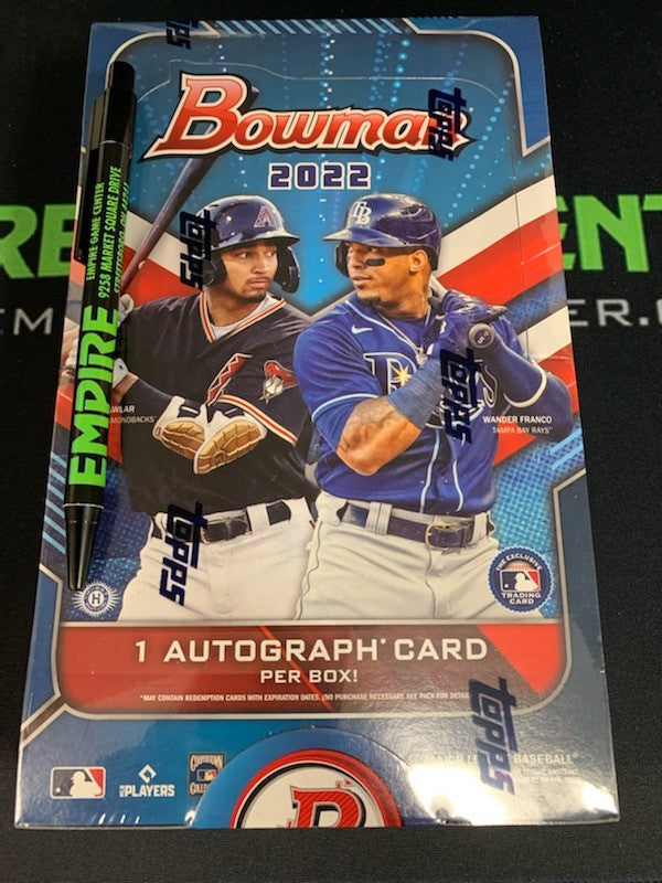 2022 Bowman Baseball Hobby Box