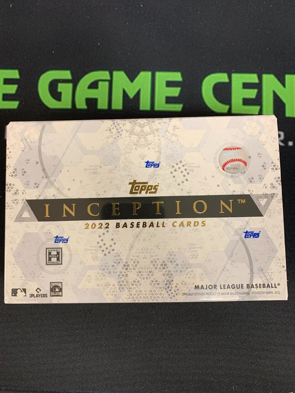2022 Topps Inception Baseball Hobby Box