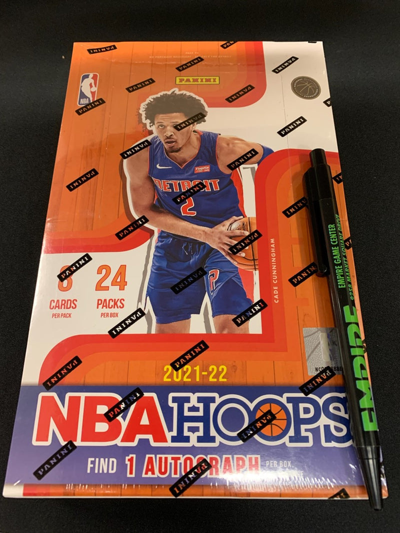 2021-22 Panini NBA Hoops Basketball Hobby Box