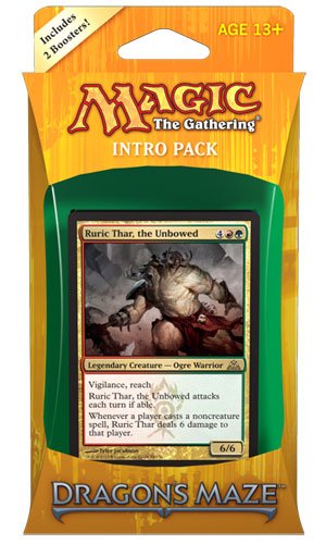Magic the Gathering (MTG) Dragon's Maze Intro Pack: Gruul Siege (Includes 2 Booster Packs) Theme Deck