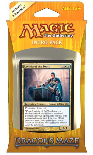 Magic the Gathering (MTG) Dragon's Maze Intro Pack: Azorius Authority (Includes 2 Booster Packs) Theme Deck