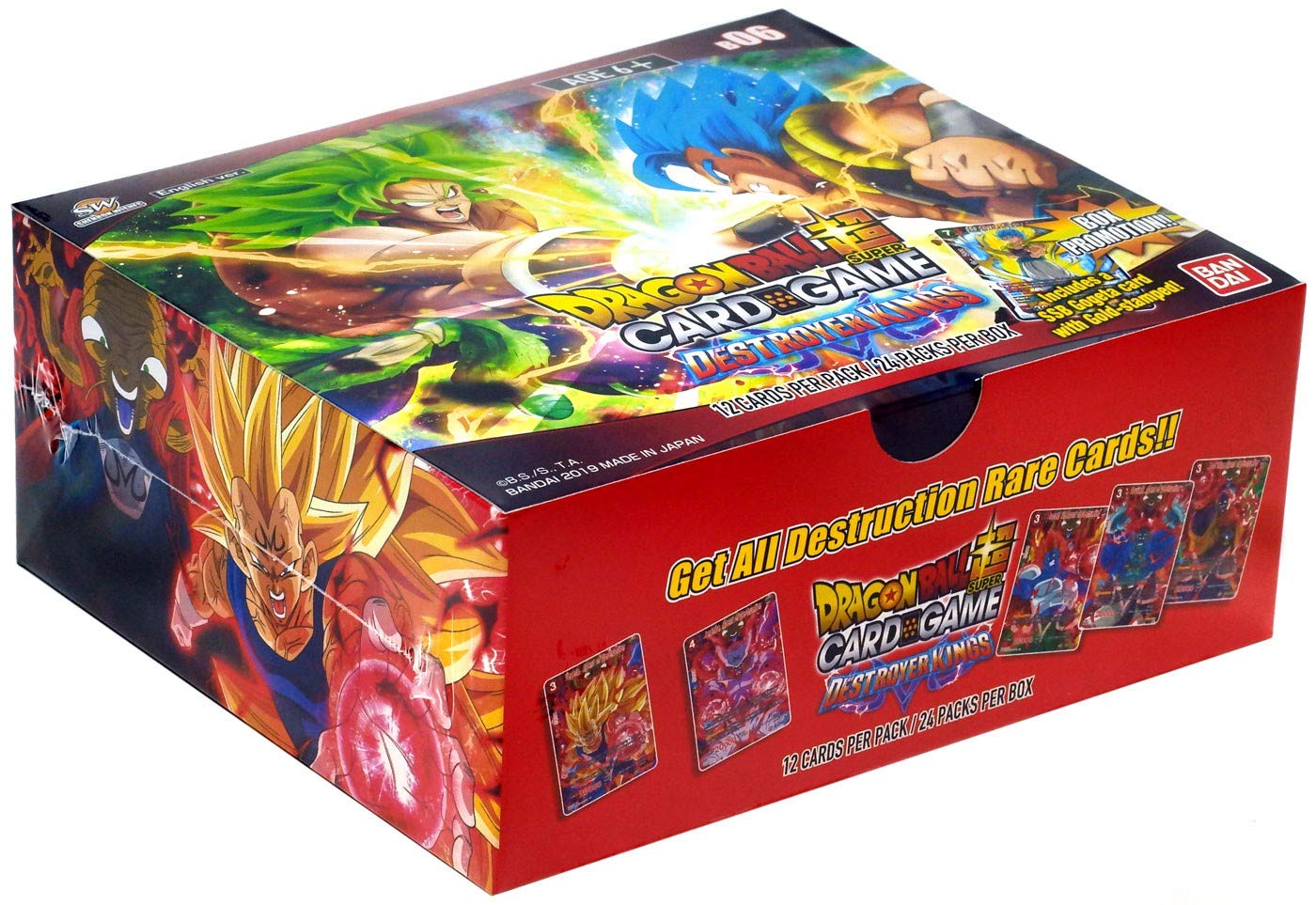 Dragon Ball Super TCG Destroyer Kings Booster Box - English!