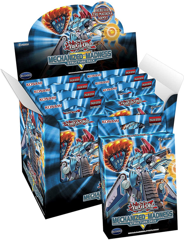 Yu-Gi-Oh! Mechanized Madness Structure Deck Display (Reloaded)