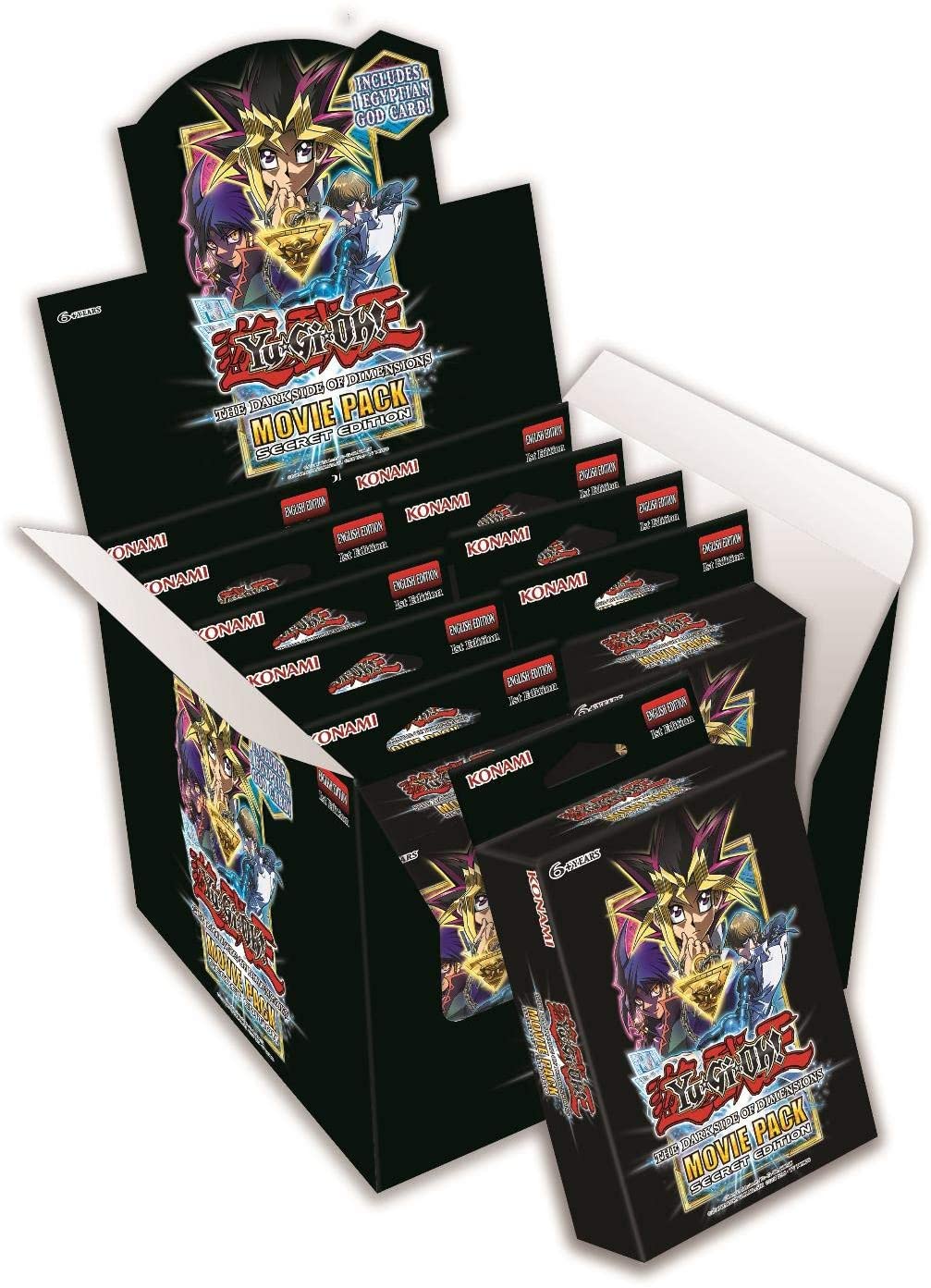 Yu-Gi-Oh! The Dark Side of Dimensions Movie Pack Secret Edition Display
