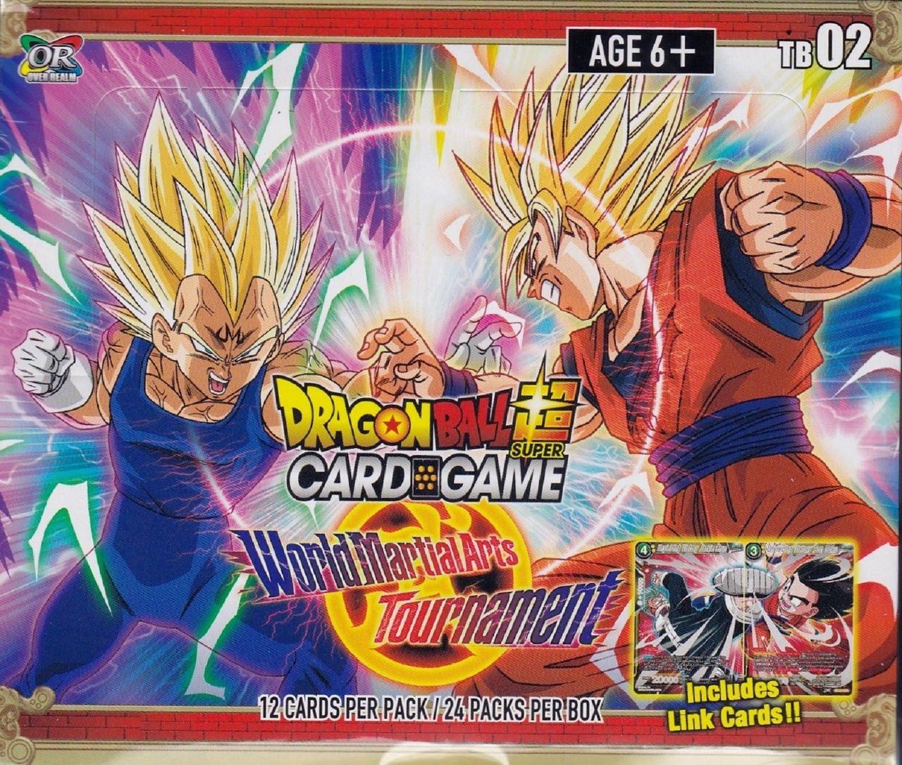 Dragon Ball Super World Martial Arts Tournament Booster Box (24 Packs)